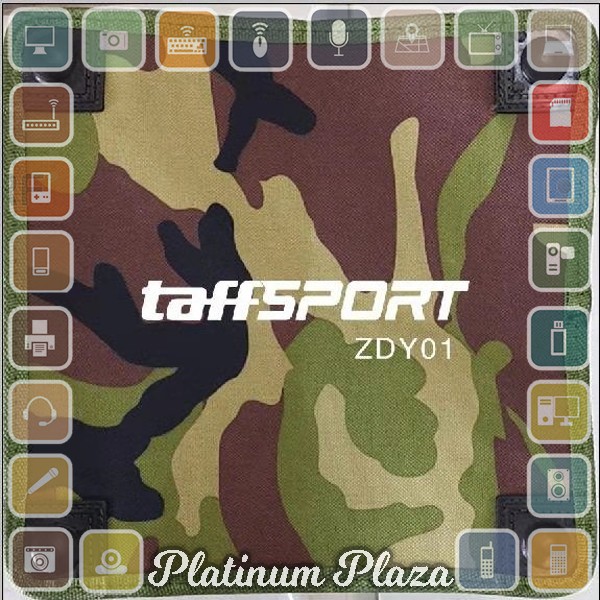 TaffSPORT Kursi Lipat Mancing Kotak Desain Army - ZDY01 - Camouflage`7P5DNN-