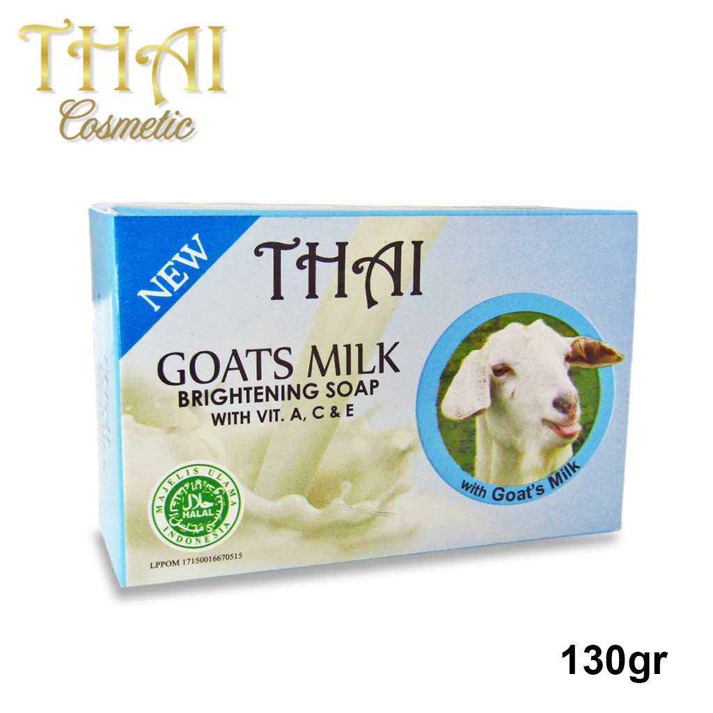 THAI Cosmetic Bar Soap Goats Milk 130/50gr