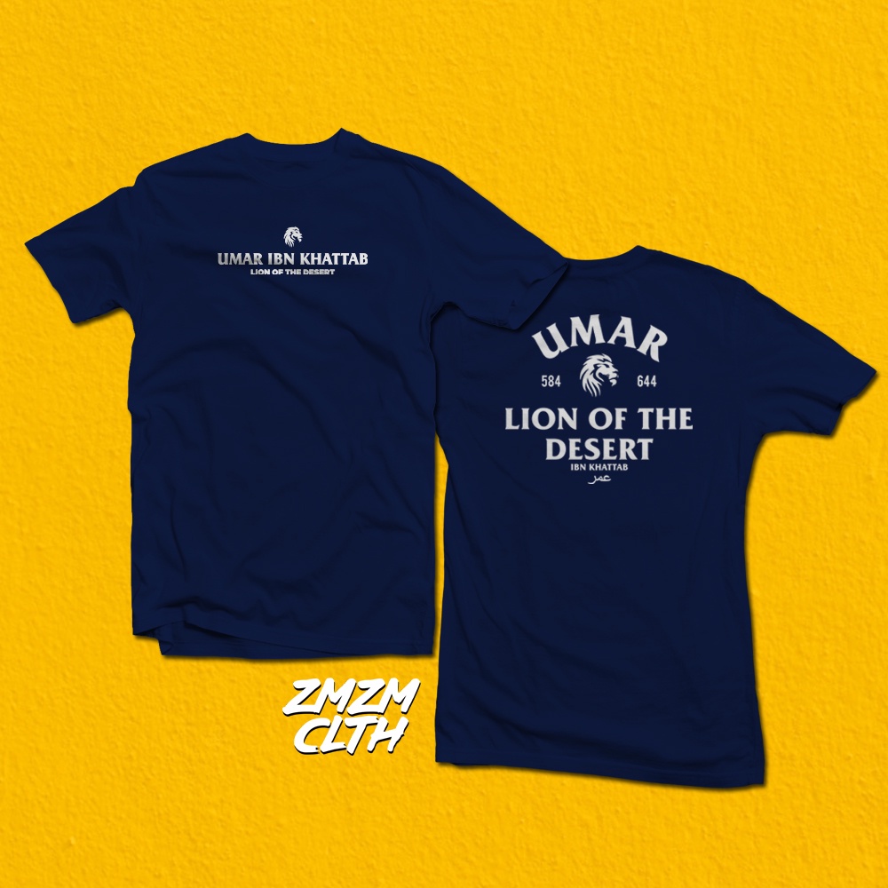 Kaos Dakwah UMAR (LION OF THE DESERT) Islami Muslim-2