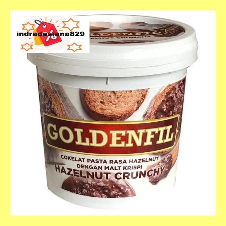 

Sf504Nind Goldenfil Hazelnut Crunchy 1Kg Ind504Sm