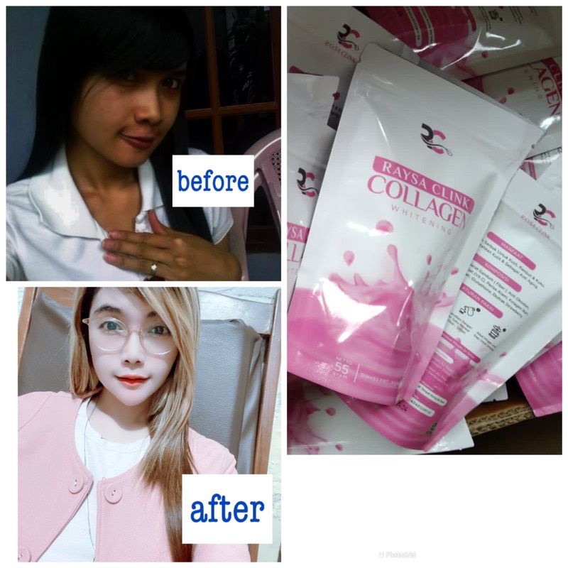 RAYSA CLINK COLLAGEN/Whitening Strawberry