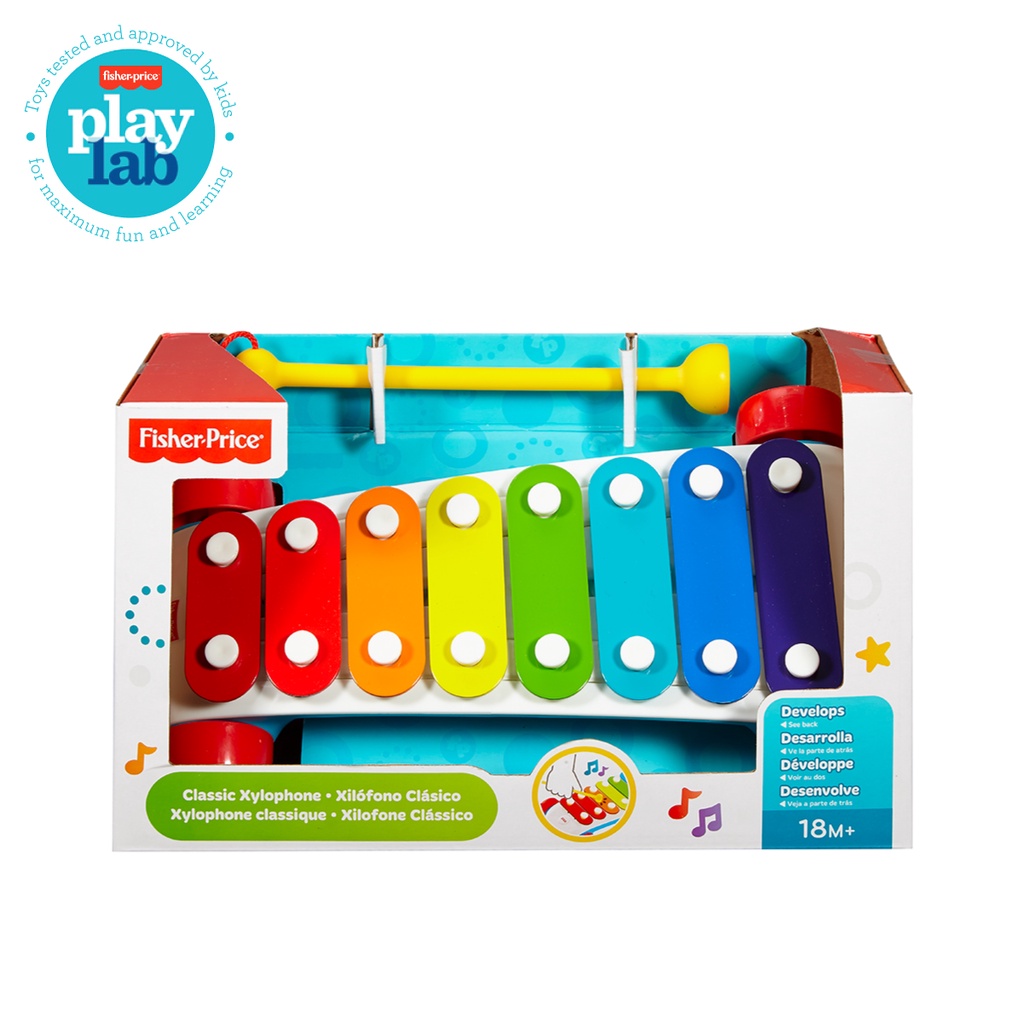 Fisher-Price Classic Xylophone - Mainan Musik Kolintang/Xilofon Bayi