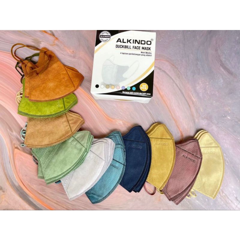Fugo Ghaniyyah- MASKER DUCKBILL ALKINDO MASKER ALKINDO HIJAB