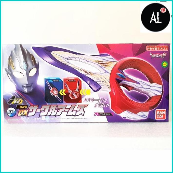 Al Bandai Ultraman Trigger Triple Transformation Dx Circle Arms
