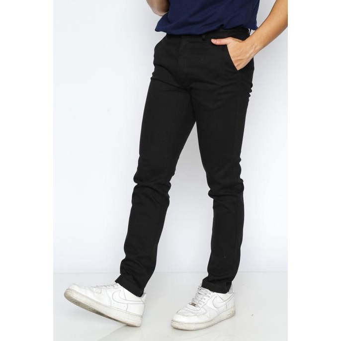 KENT&CREW CELANA JOGGER CHINO PRIA HITAM - C-AGBL01-B9 TERMURAH DAN TERLARIS