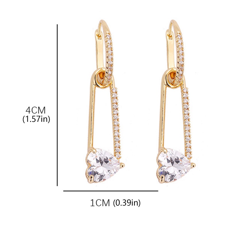 Anting Tusuk Gantung Bahan Sterling Silver 925 Desain Geometri Hias Mutiara + Berlian Imitasi Untuk Wanita