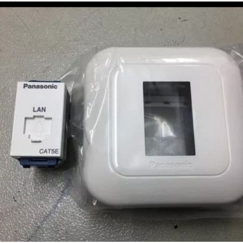soket modul data cat5 panasonic wej2488 cat 5e cat 5 inbow wej 2488