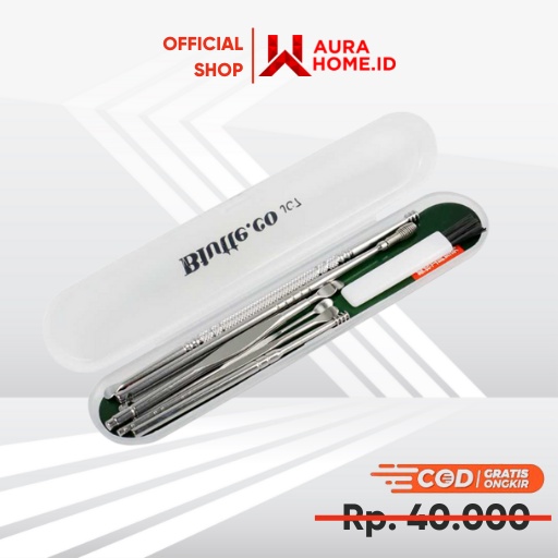 Pembersih Telinga Korek Kuping Ear Wax Picker 7 PCS / Alat Pembersih Korek Korekan Korok Korokan Pen