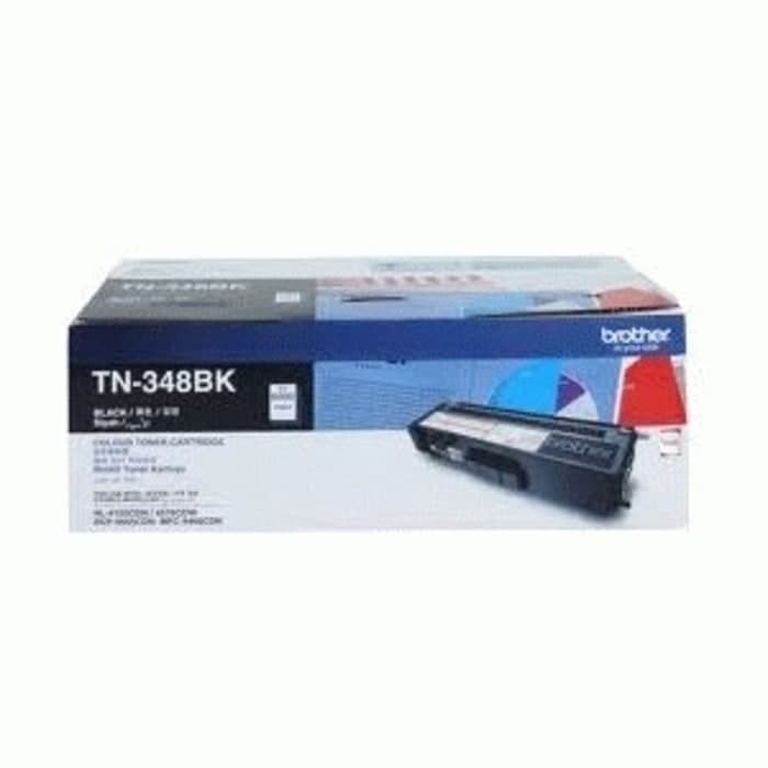 Brother Toner Black TN-348BK / TN348BK Original TN-348 Black Resmi