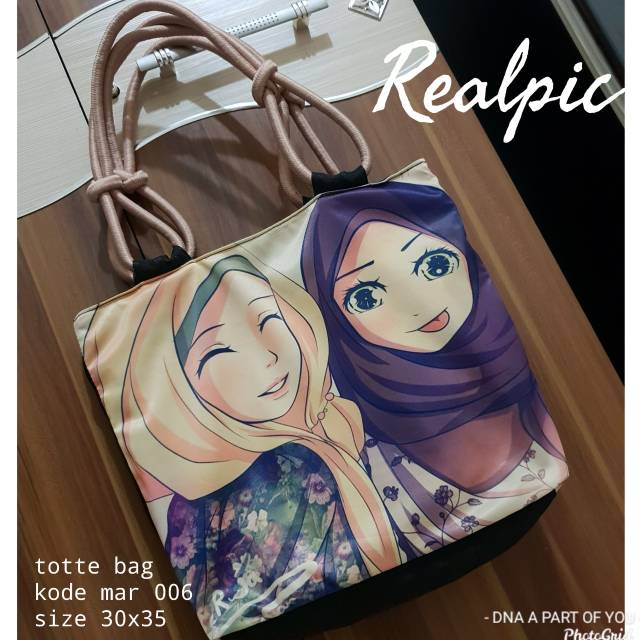 Tote bag hijab