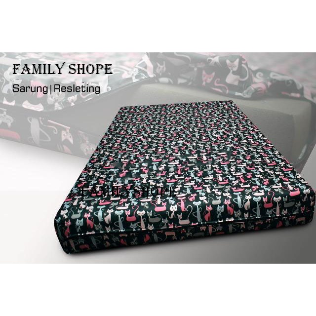 sarung kasur resleting ukrn90x200x15/120x200x15/160x200x15/180x200x15