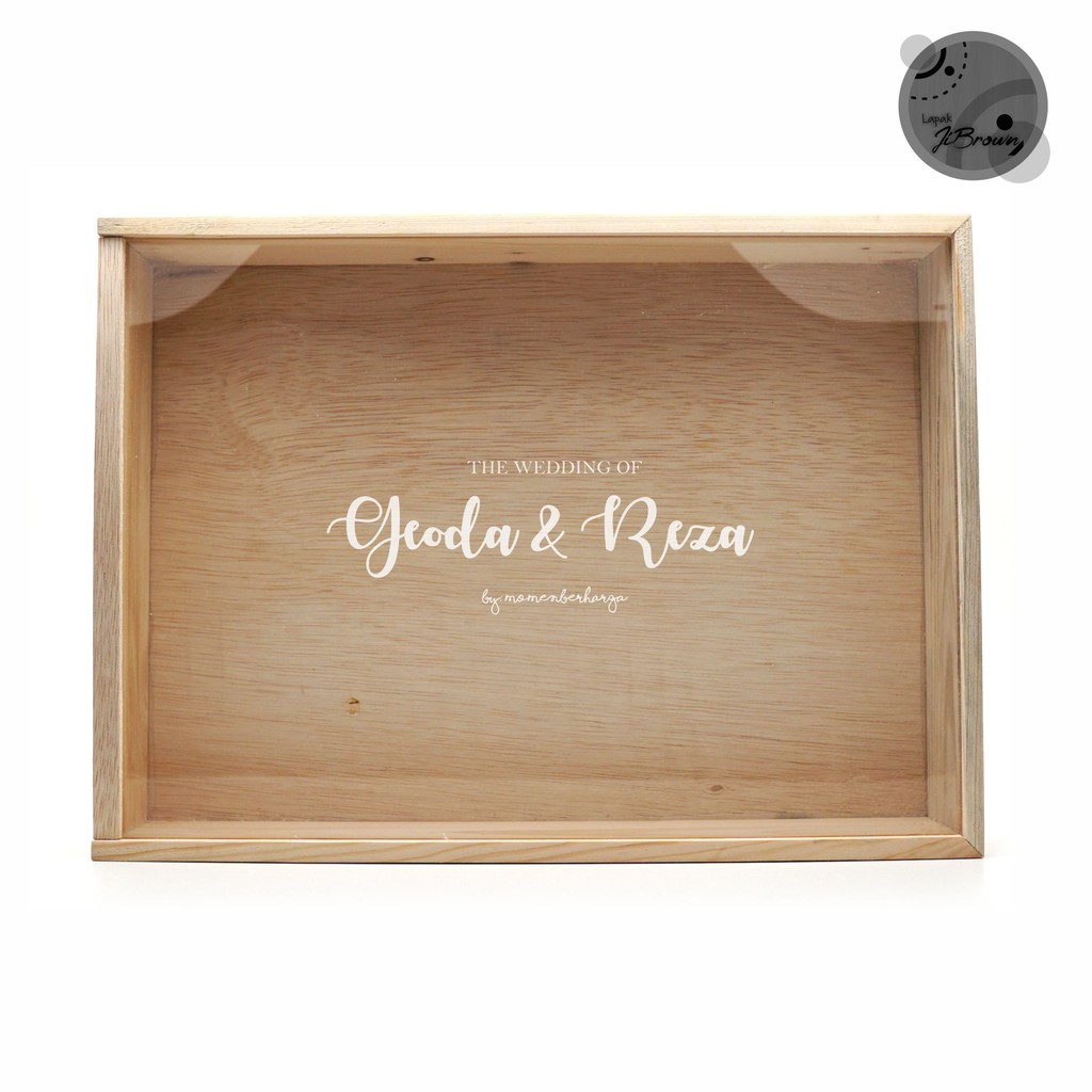 BOX EUCALYPTUS KOTAK KAYU  PINUS  TUTUP AKRILIK CUSTOM UKIR 