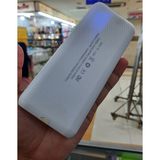 Powerbank power bank Led 2 Port 2 Usb Kapasitas 88000Mah