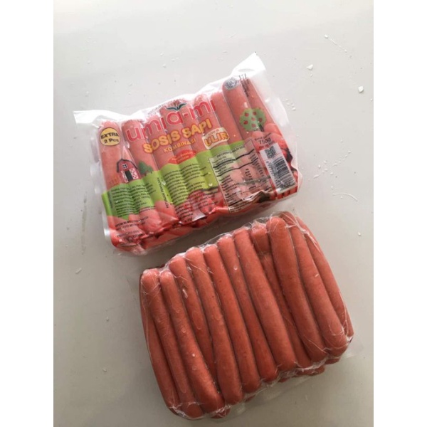 

UMIAMI sosis sapi ulir 750gr