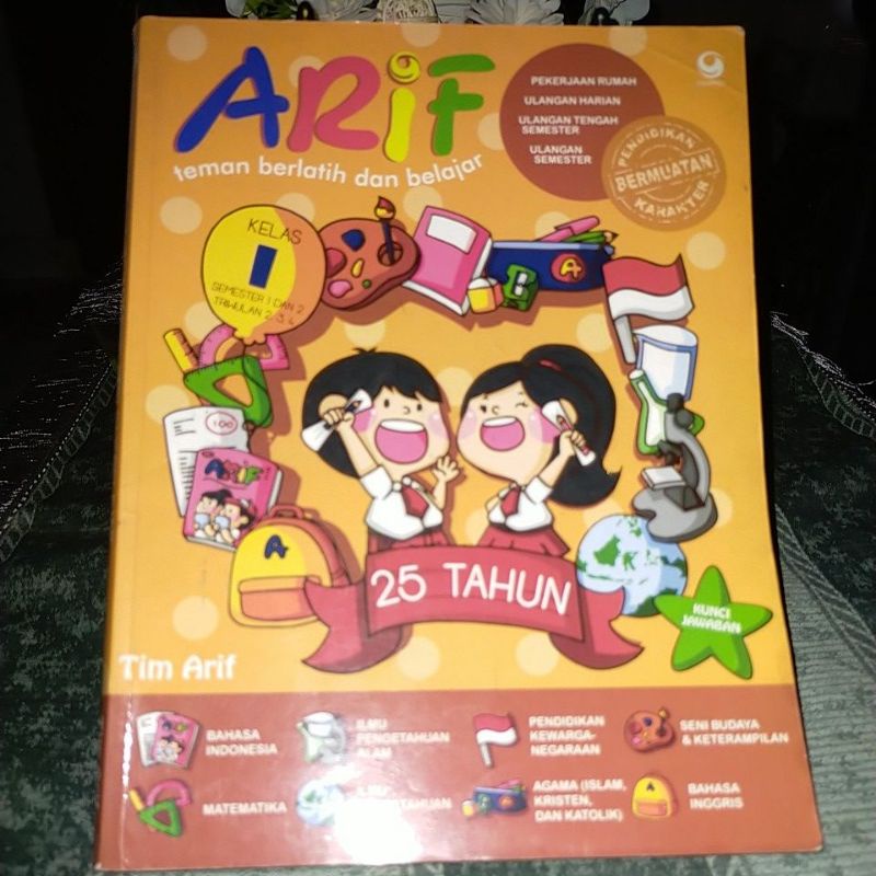 

Buku Arif kelas 1 Semester 1 & 2