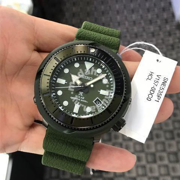 Seiko Prospex Tuna Street Series SNE535P1 Solar Divers JAM TANGAN PRIA