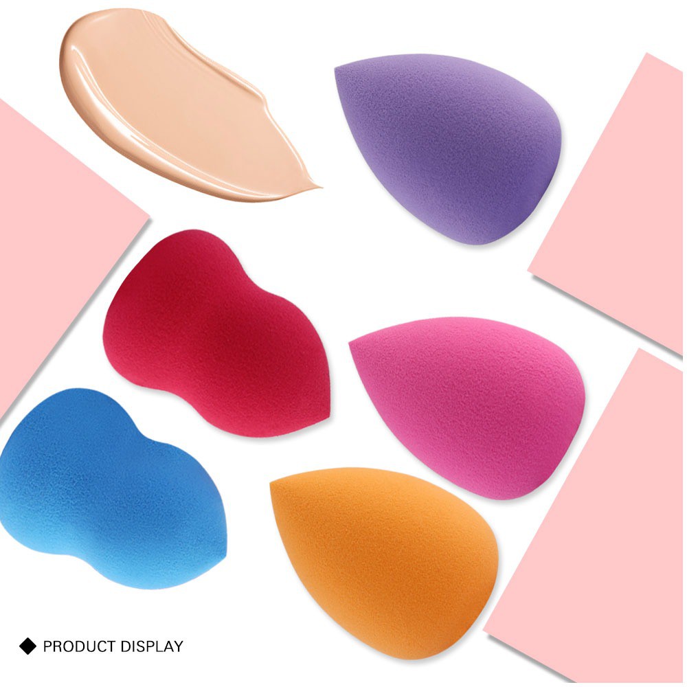 BEAUTY BLENDER MAKE UP SPONGE / SPONGE MAKEUP /  WARNA KIRIM RANDOM