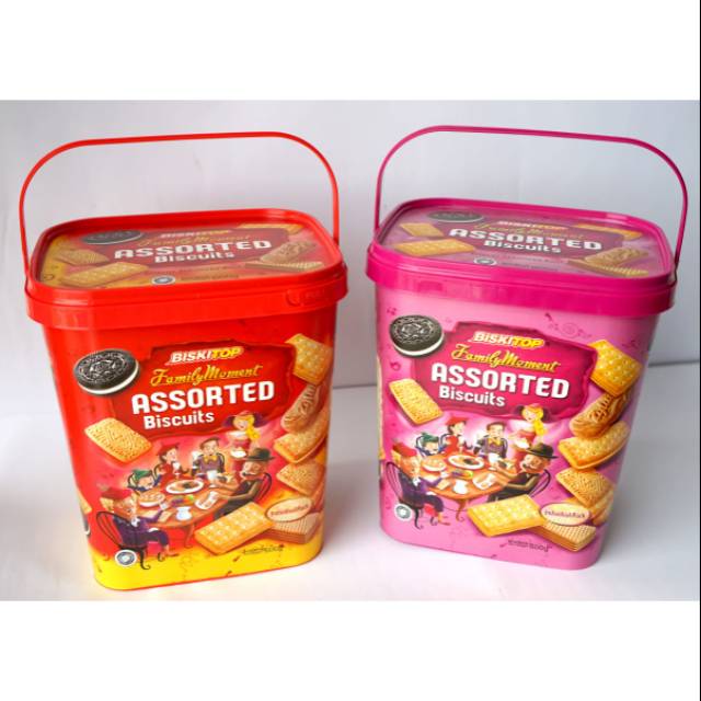 BISKITOP ASSORTED FAMILY MOMENT 600GR MURAH