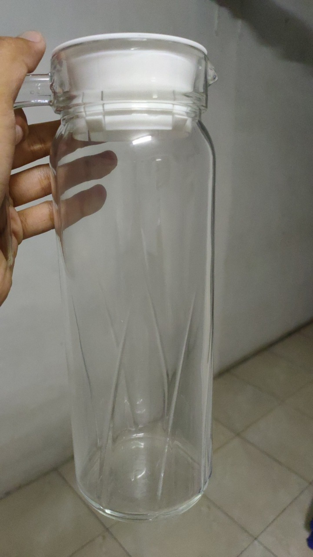 Luminarc Teko Dona Jug Embossment With Lid 1000ml Per Pcs