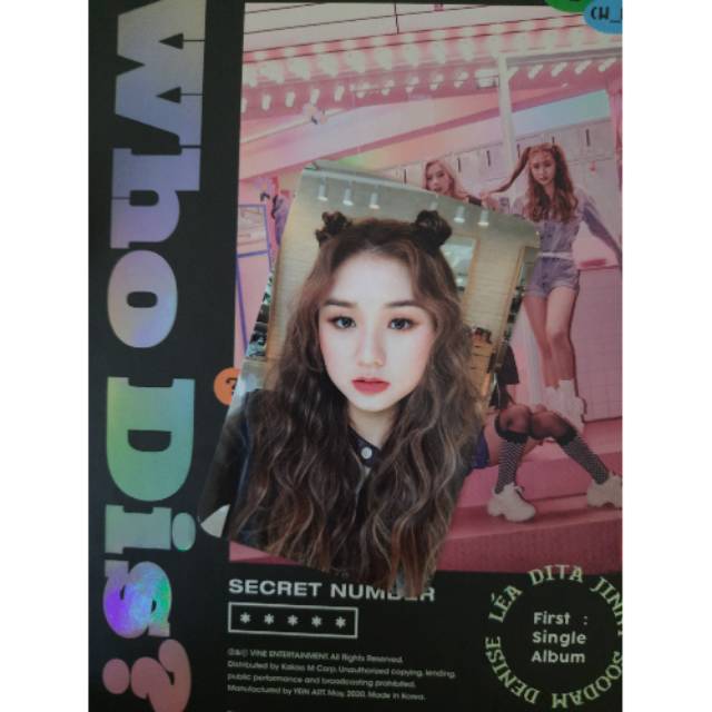 Photocard SECRET NUMBER denise