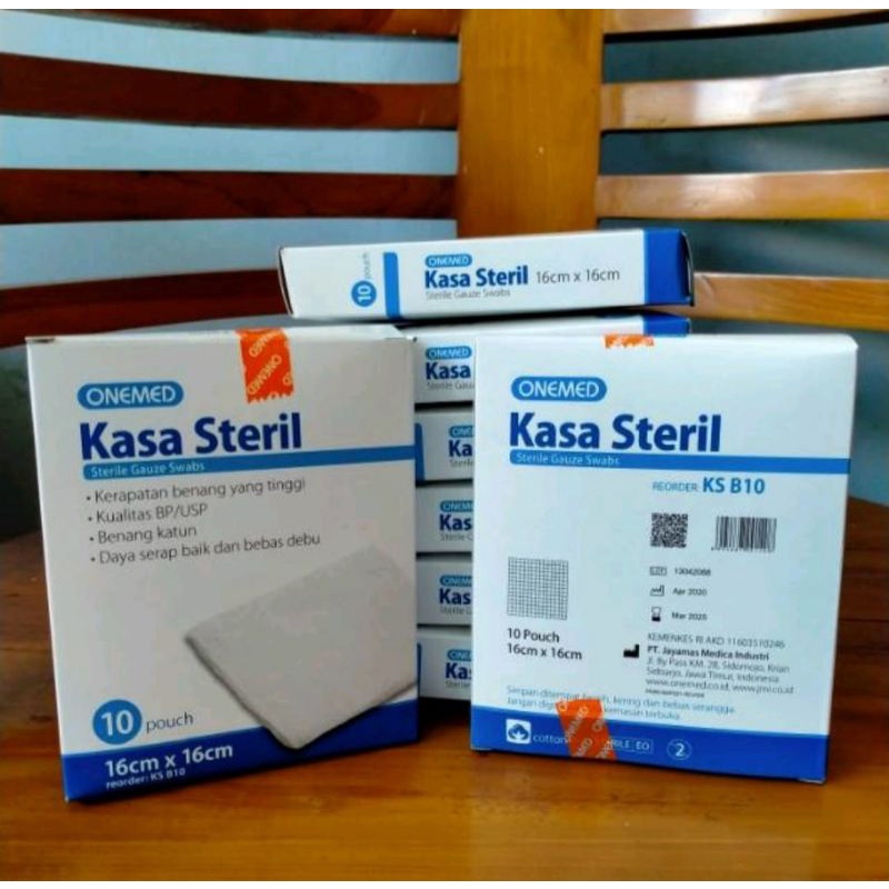 Kasa Steril 16cm x 16cm Onemed Box isi 10pxs