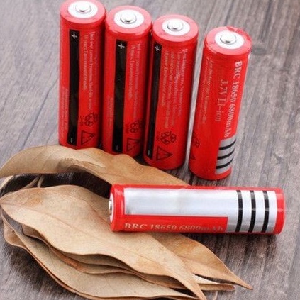 Baterai Isi Ulang UitraFire 18650 3.7V li-ion 6800Mah Baterai Isi Ulang Berkualitas