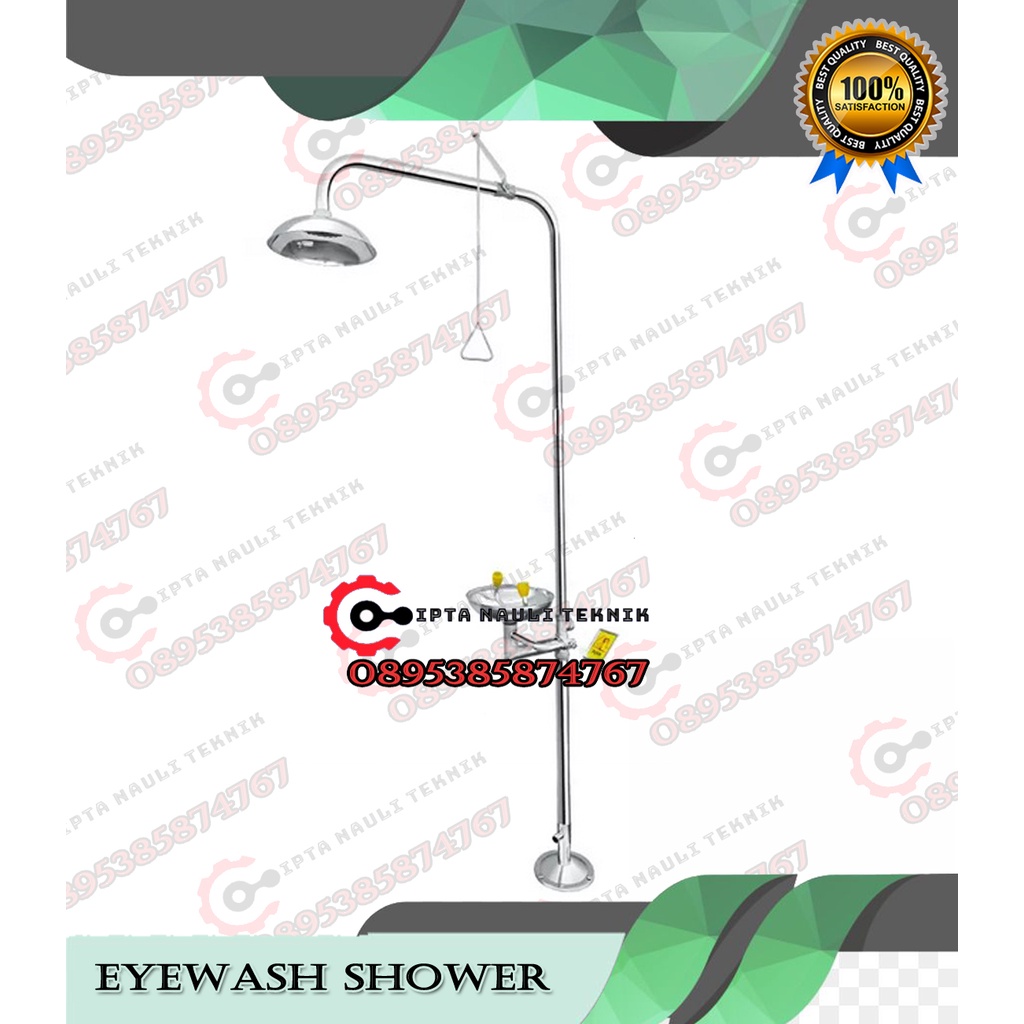 Jual Emergency eyewash shower, Safety Shower eye wash Shopee Indonesia