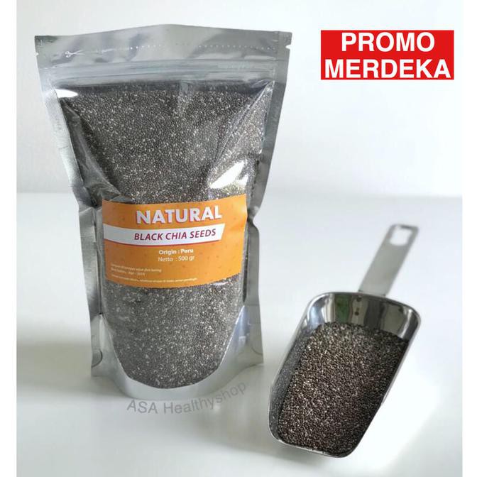 

Black Chia Seed 500 Gram