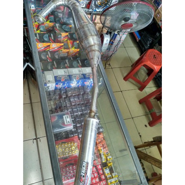 BEST SELLER   knalpot AI TECH ninja rr.  stenlis. original. ada cap d perut
