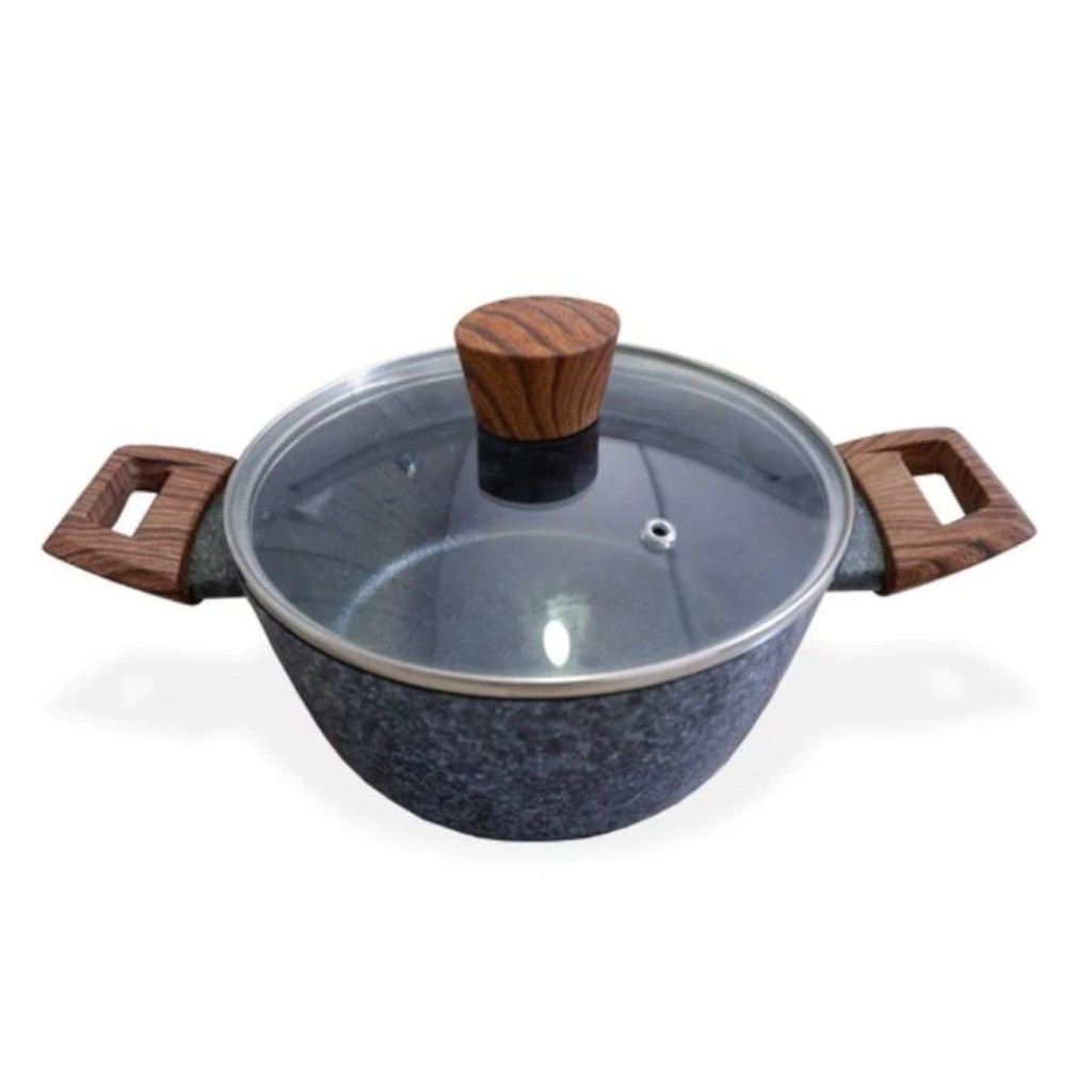 Cyprus Casserole Marble Wok Induksi Frypan