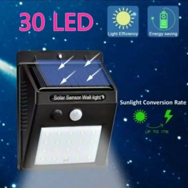 Lampu Led Tenaga surya Solar Energency 30led