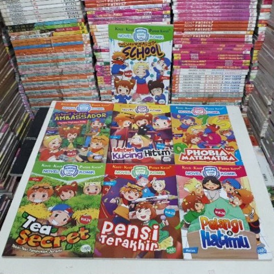 novel komik KKPK CLASS  vol.20-26  paket 7 buku