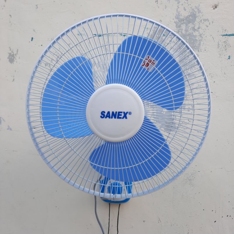 SANEX 12 inch Kipas Angin Dinding FW 1280/1280 N Warna Random