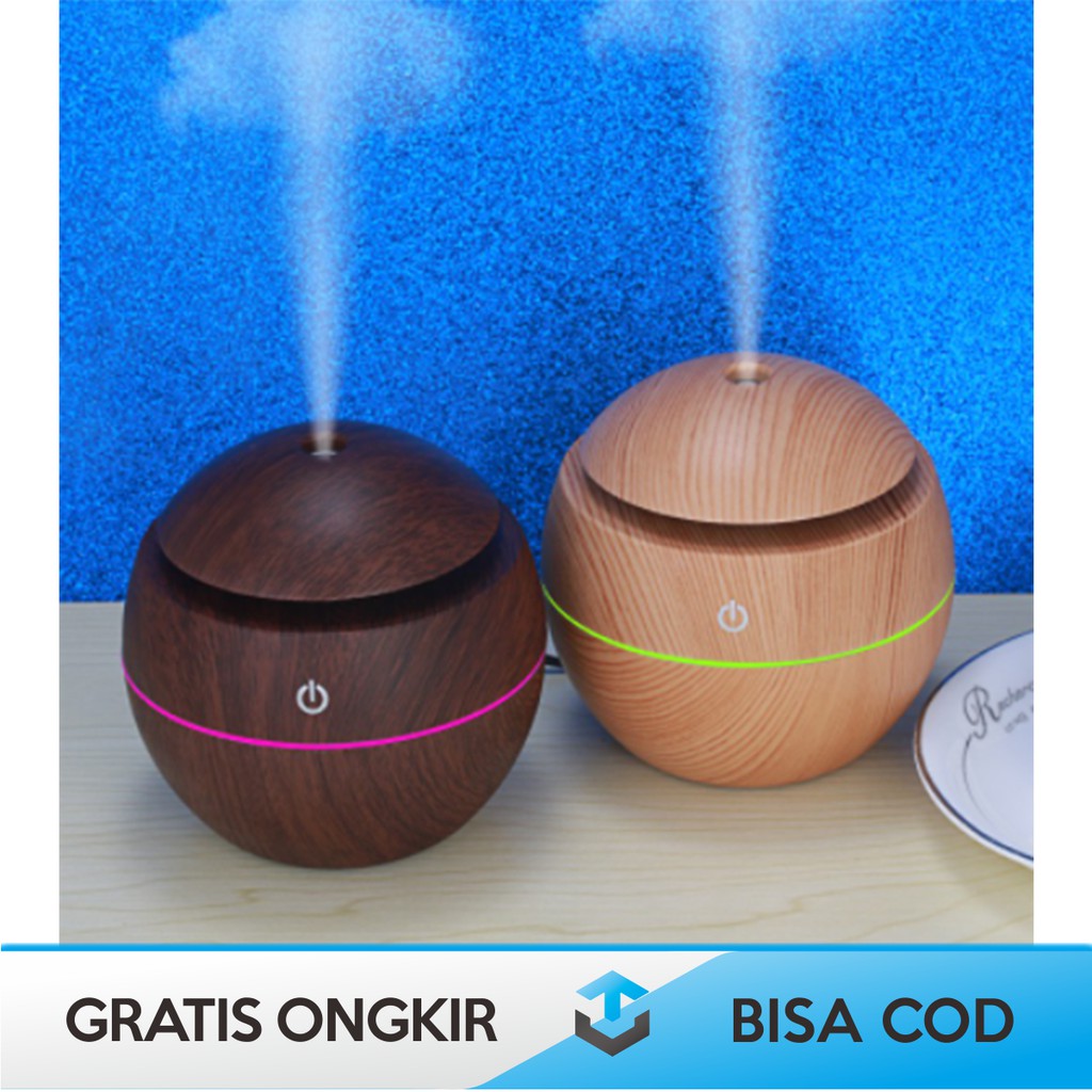 HUMIDIFIER DIFFUSER AROMATERAPI HUMI H41 KAYU ORIGINAL TAFFWARE PORTABLE - AIR HUMIDIFIER PORTABLE