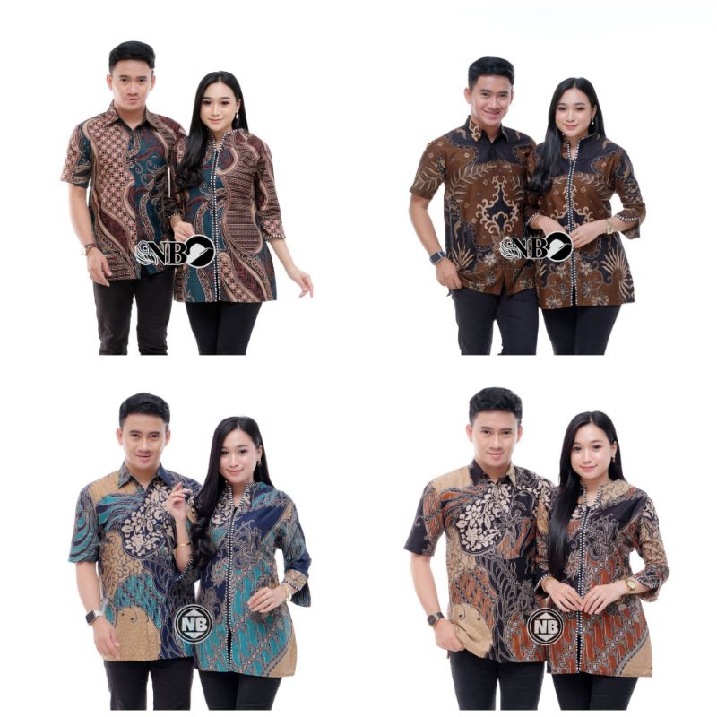 BATIK COUPLE ATASAN BLUS BATIK KEMEJA BATIK SARIMBIT BATIK