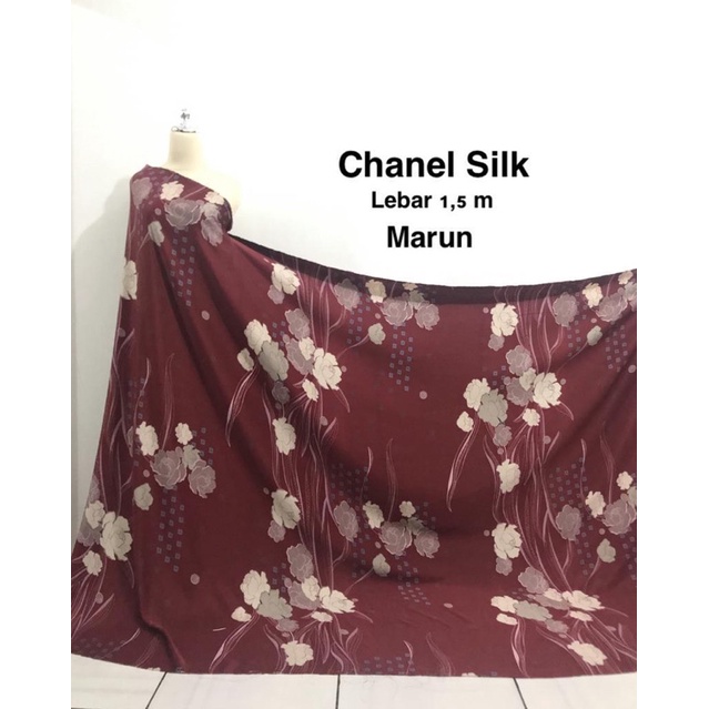 kain chanel silk referensi kamima