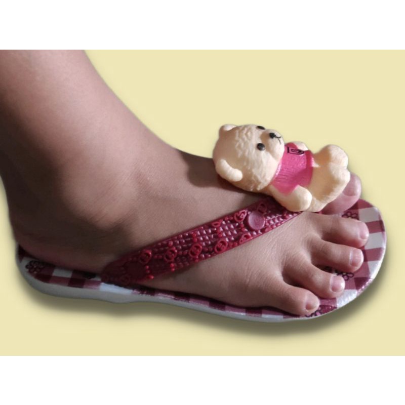 SANDAL JELLY 30-35 creative variasi boneka bear bunyi HARGA MURAH