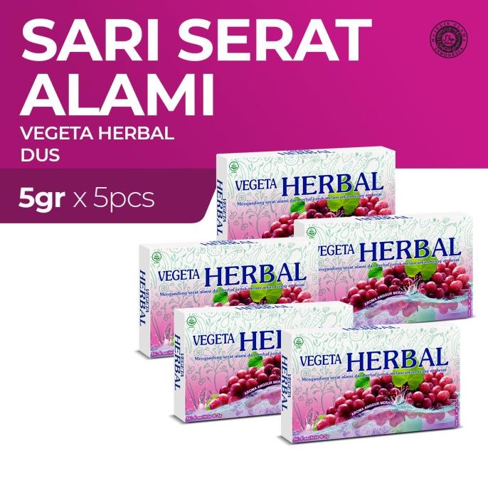 

TERMURAH Vegeta Minuman Serat Dus 6's x5 /OBAT HERBAL ASAM URAT/OBAT HERBAL PELANGSING/OBAT HERBAL KOLESTEROL/OBAT HERBAL DIABETES