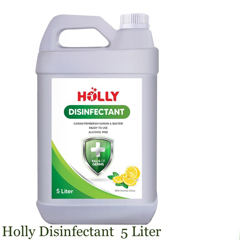 Disinfektan Holly Kemasan Diriken Refill - 5 Liter