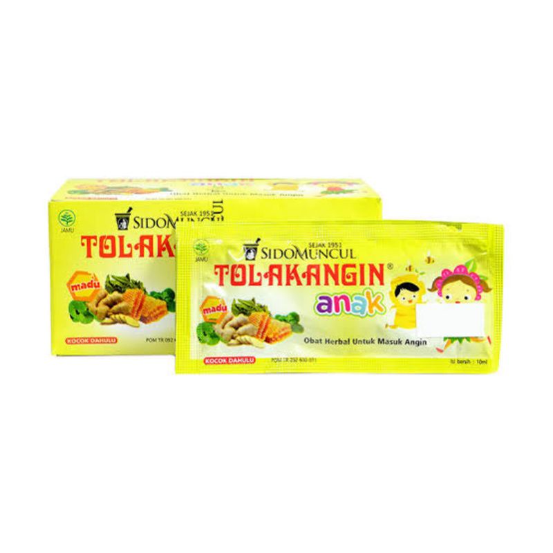 Tolak Angin Cair Anak Box/ Masuk Angin/ Mual Kembung