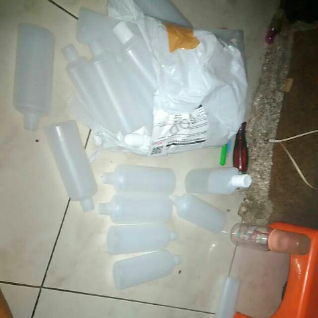 Botol Fliptop Kosong 100ml Botol Putri 100ml Botol Plastik 100ml