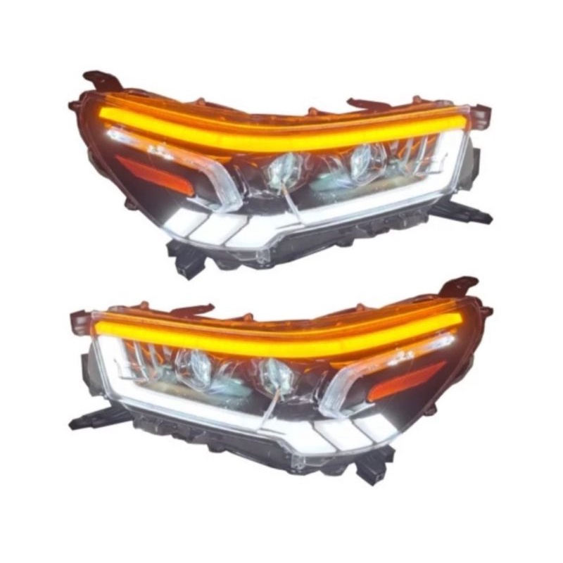 Headlamp lampu depan hilux rocco 2021-2022