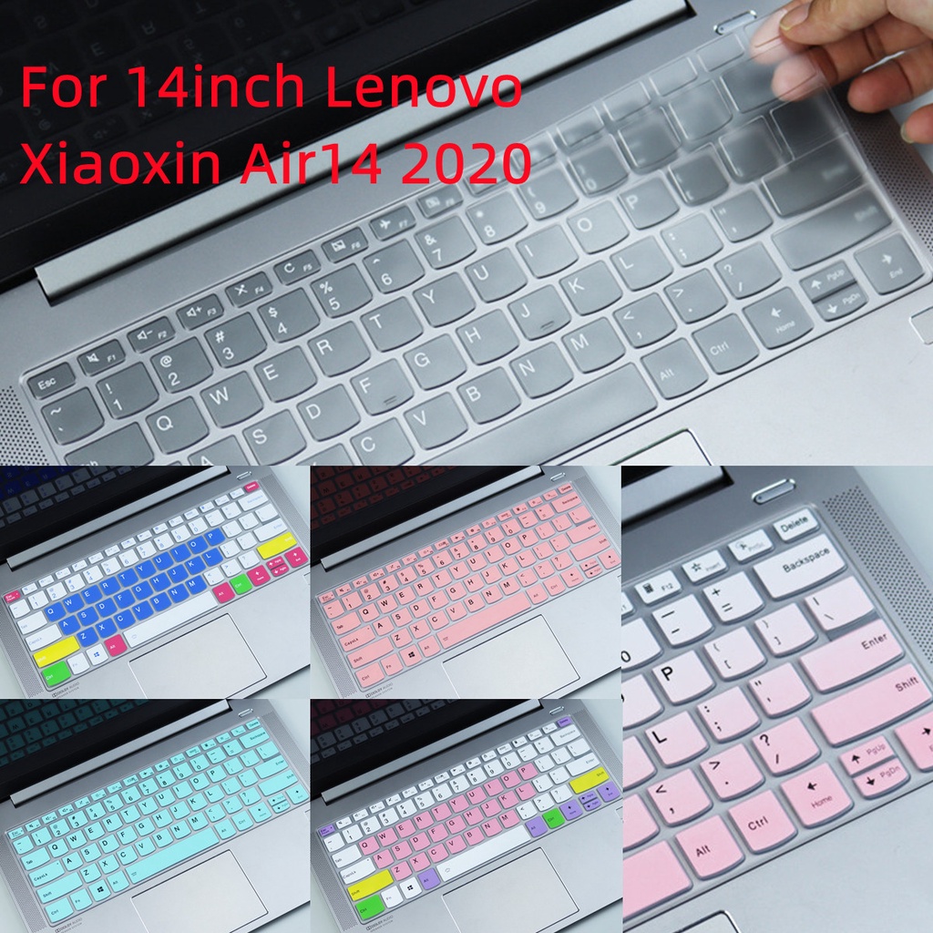 Film Pelindung Keyboard Bahan Silikon Ultra Tipis Tahan Air Tahan Debu Untuk Lenovo Xiaoxin Air14 2020 S14