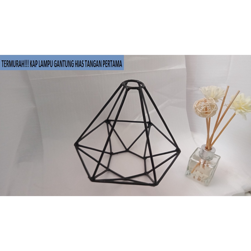 KAP LAMPU GANTUNG BESI