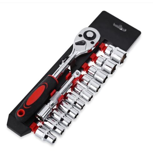 [COD] READY 24 JAM PROMO!!! Kunci Sok Set 12 Pcs Socket Wrench Kunci Sock 12 Pcs Termurah BerkualitasKunci Set Socket Sok 12pcs Kunci Sok Wrench 1/2&quot;,1/4 12&quot;, 3/8 12&quot; 10-22mm dengan Rachet Handle Multifungsi