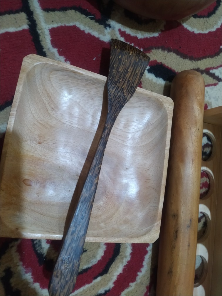 Spatula Mini Kayu Aren 25cm