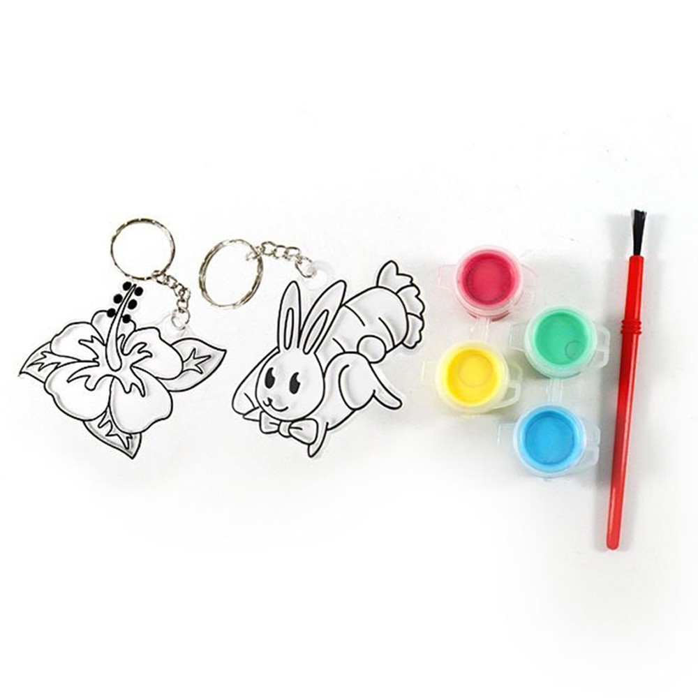 

Mewarnai gantungan kunci DIY Study art fun