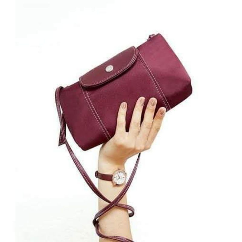 tas abena sophie Martin paris tas promo merah maroon cantik buat kondangan tas murc