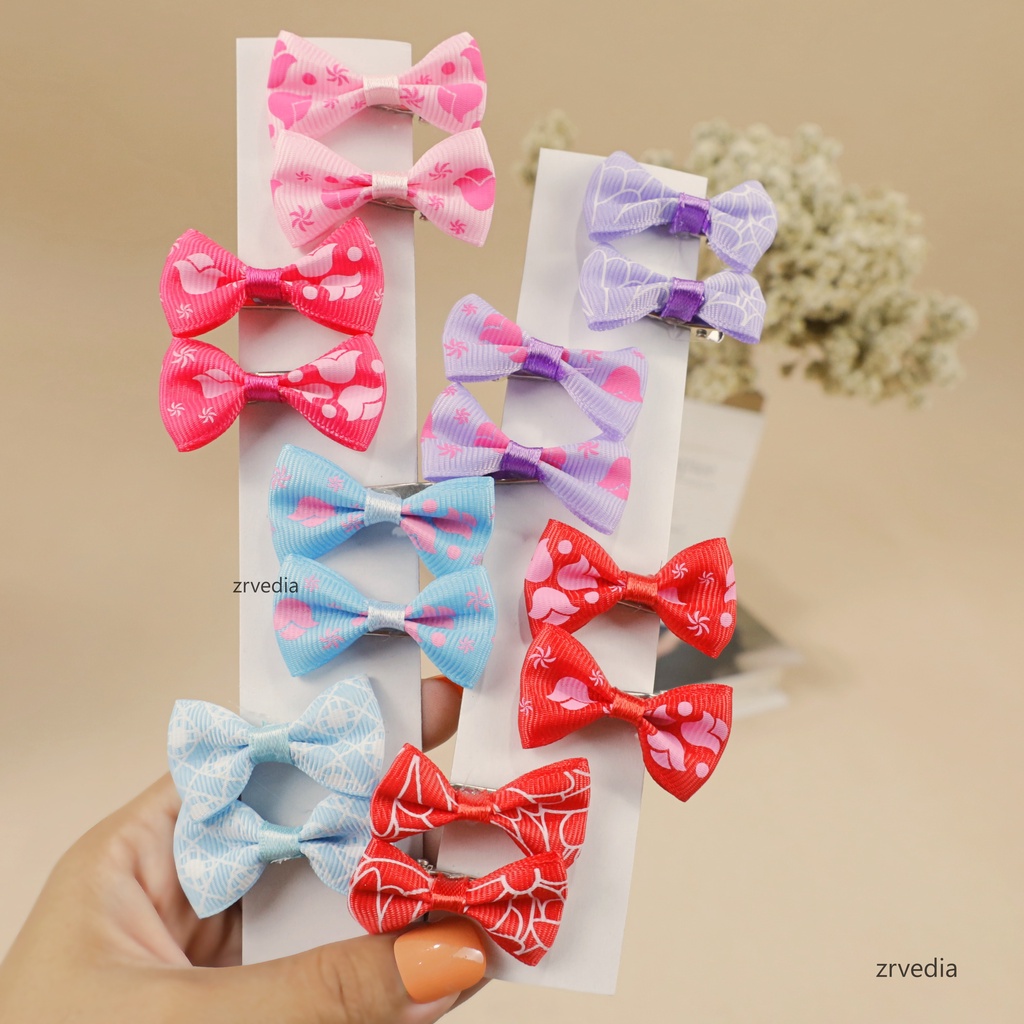 (SEPASANG) Jepitan Pita Rambut Anak Perempuan / Aksesoris Jepit Lucu Murah Mainan Anak