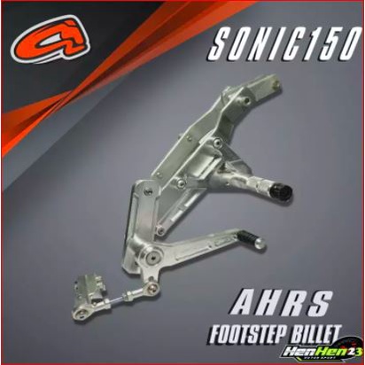 Foot Step Underbone AHRS Honda Sonic 150 dan GTR 150 Billet